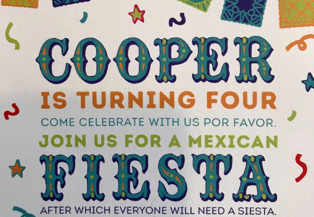 Cooper's Fiesta Birthday, Part 2