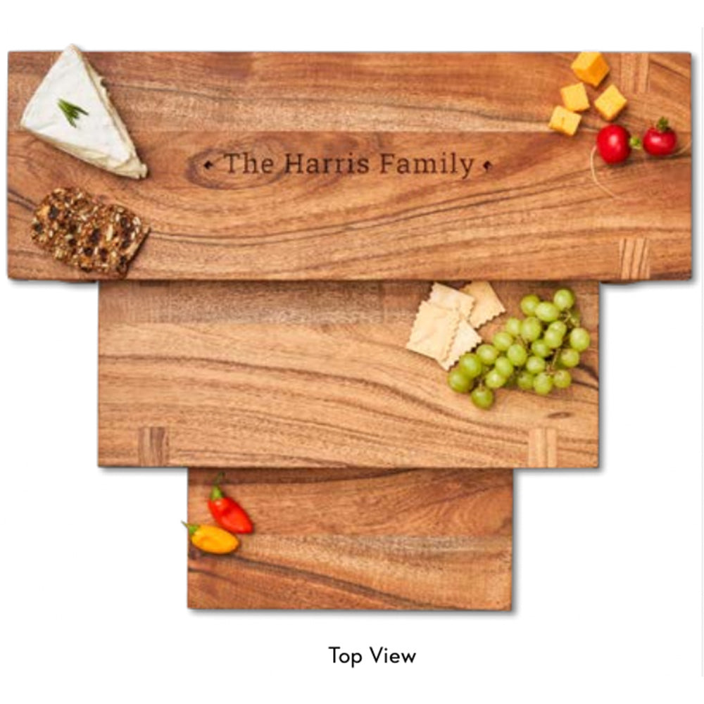 Custom Wooden Cutting Board - Personalized Nested Cutting Boards