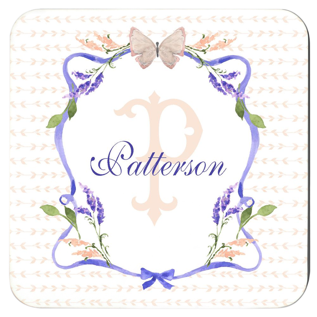 Lavender Spring Coaster Set