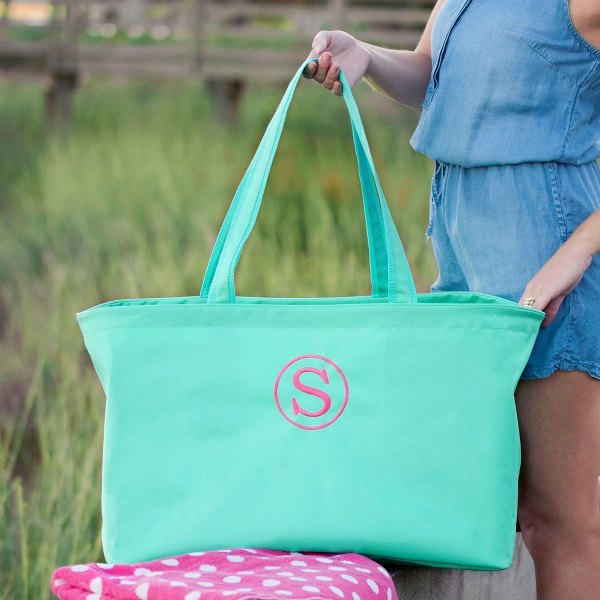Monogrammed Ultimate Tote, personalized gifts