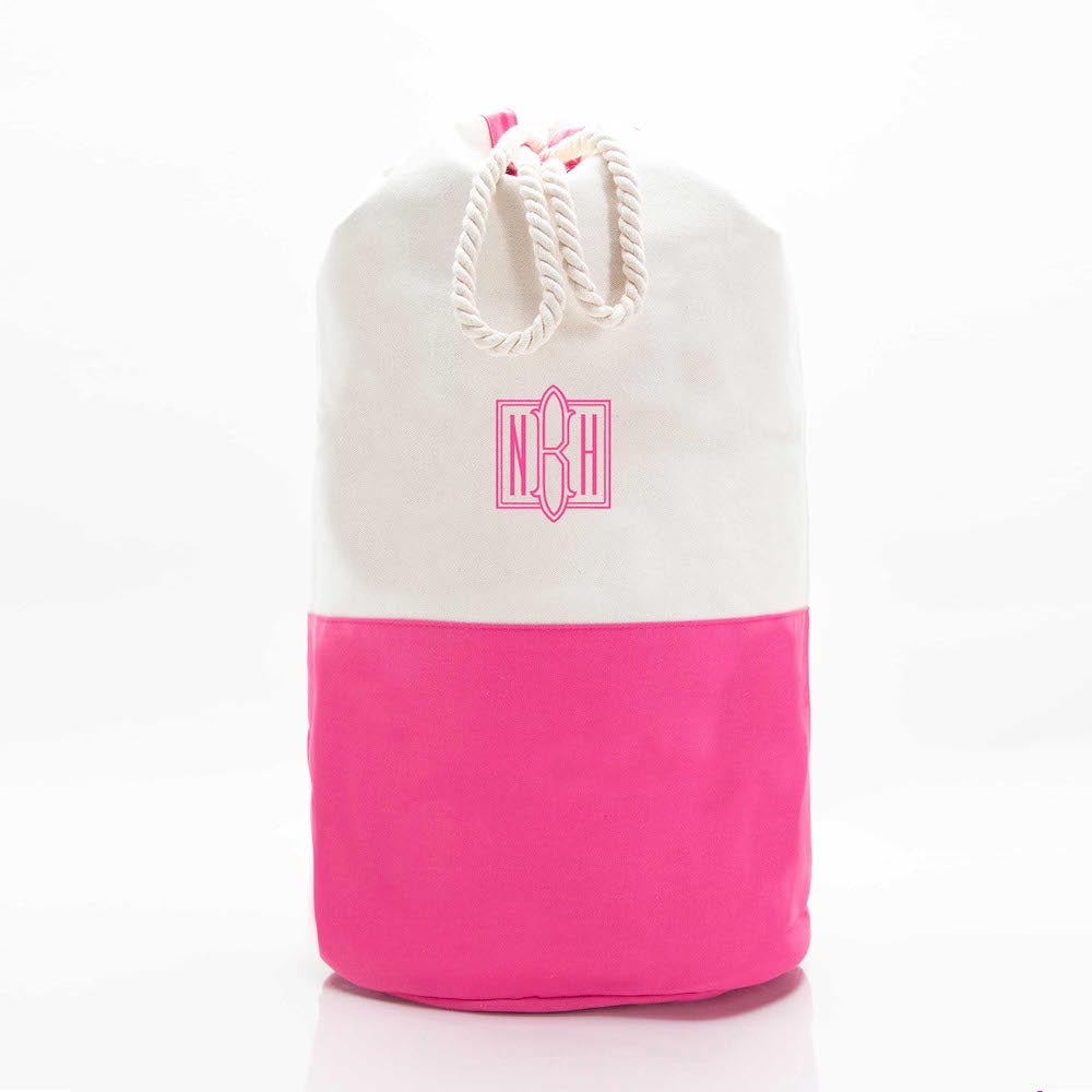 Hot Pink Laundry Duffel Bag