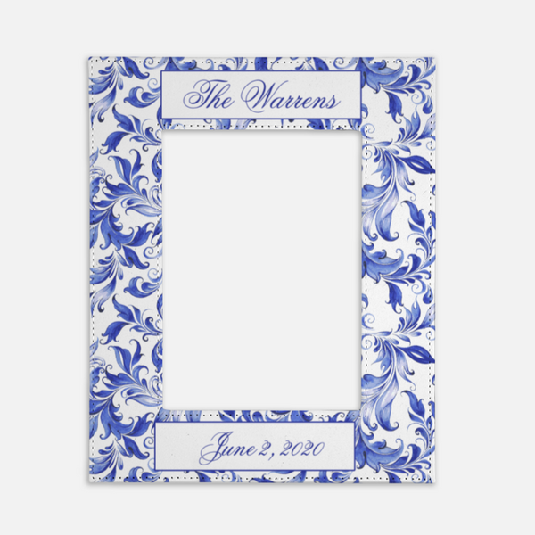 Blue Swirl Picture Frame