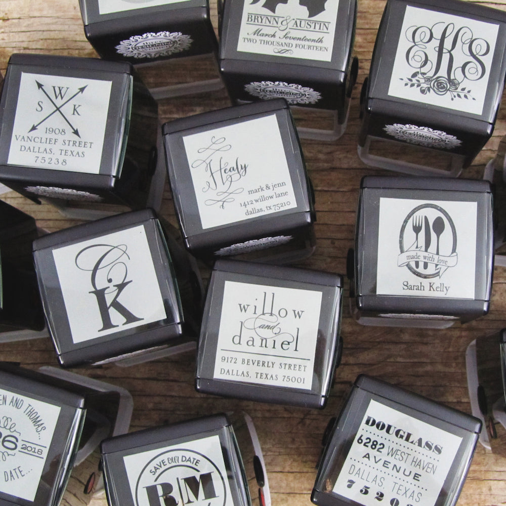 Blog - 3 Types Of Custom Address Stamps Compared – Creative Rubber Stamps