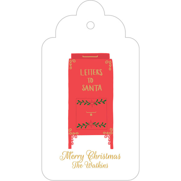 Letters to Santa Gift Tags