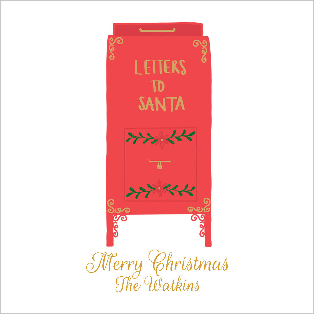 Letters to Santa Stickers