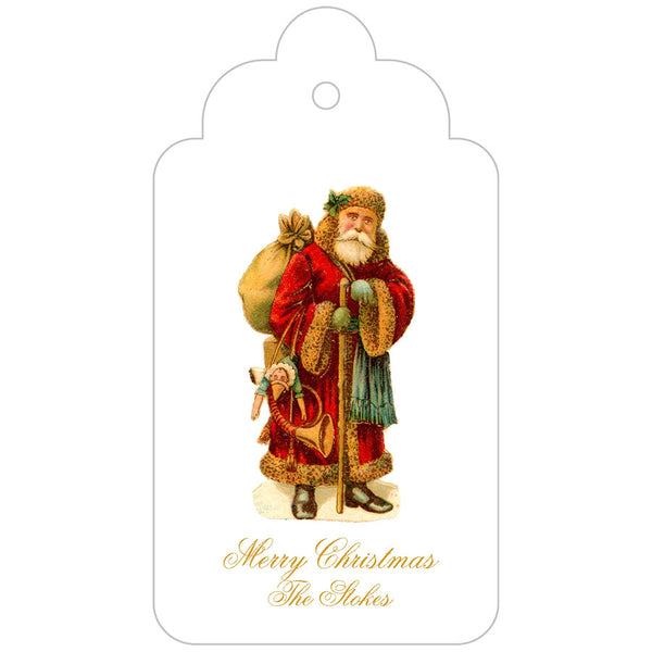 Victorian Santa Gift Tags