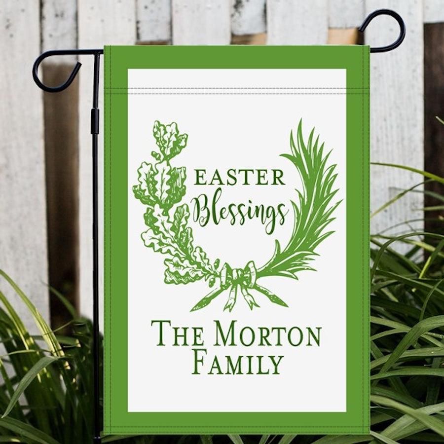 Easter Blessings Garden or House Flag