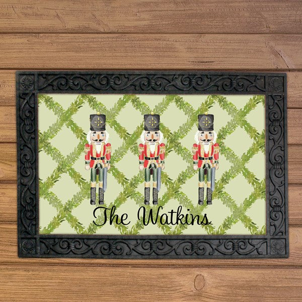 Nutcracker Brigade Door Mat