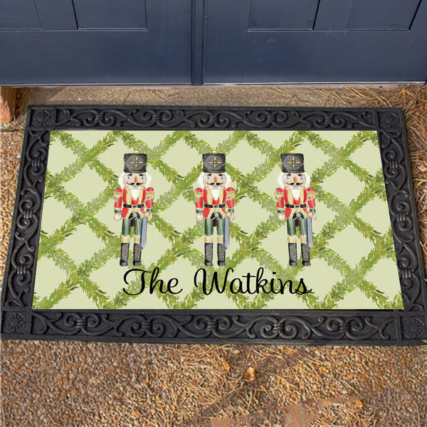 Nutcracker Brigade Door Mat