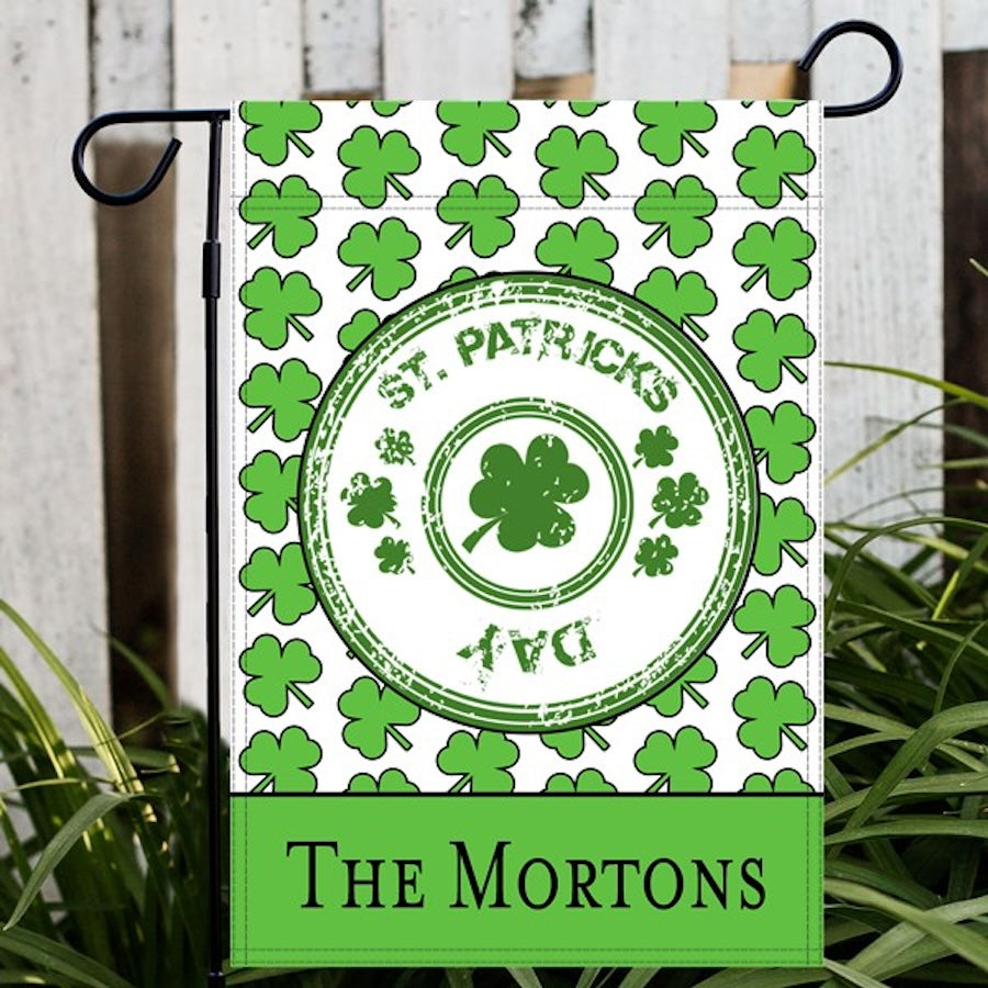 St. Patrick's Day Garden or House Flag