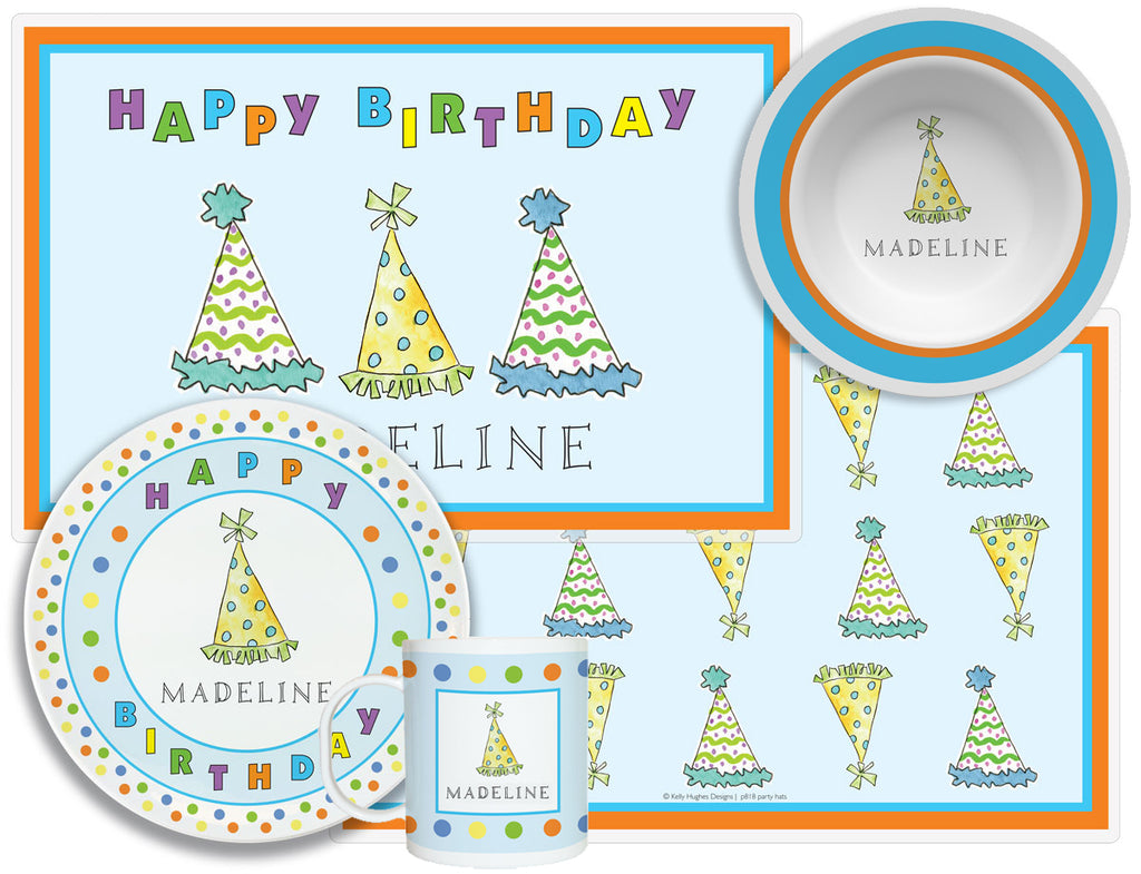 Party Hats Children's Plate Set - Starting at $28