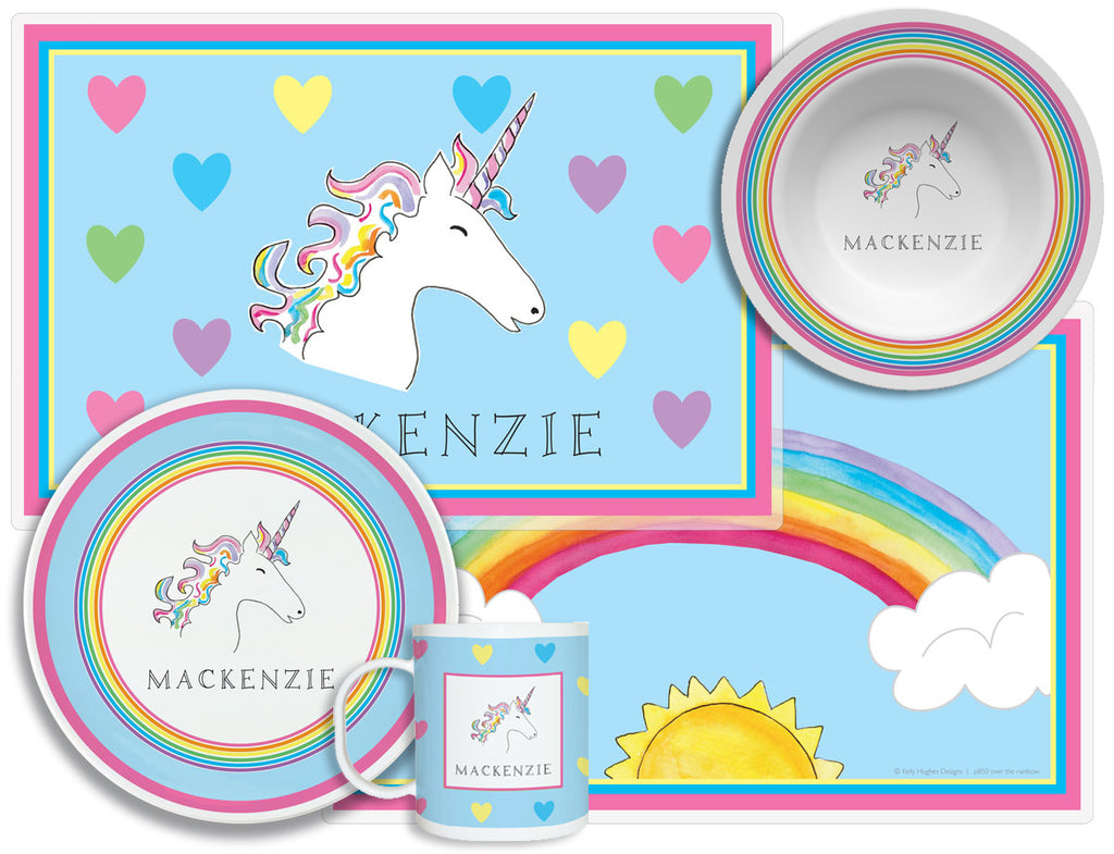 Over the Rainbow Children's Plate Set - Starting at $28