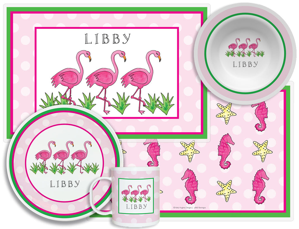 Flamingo Children's Plate Set - Starting at $33