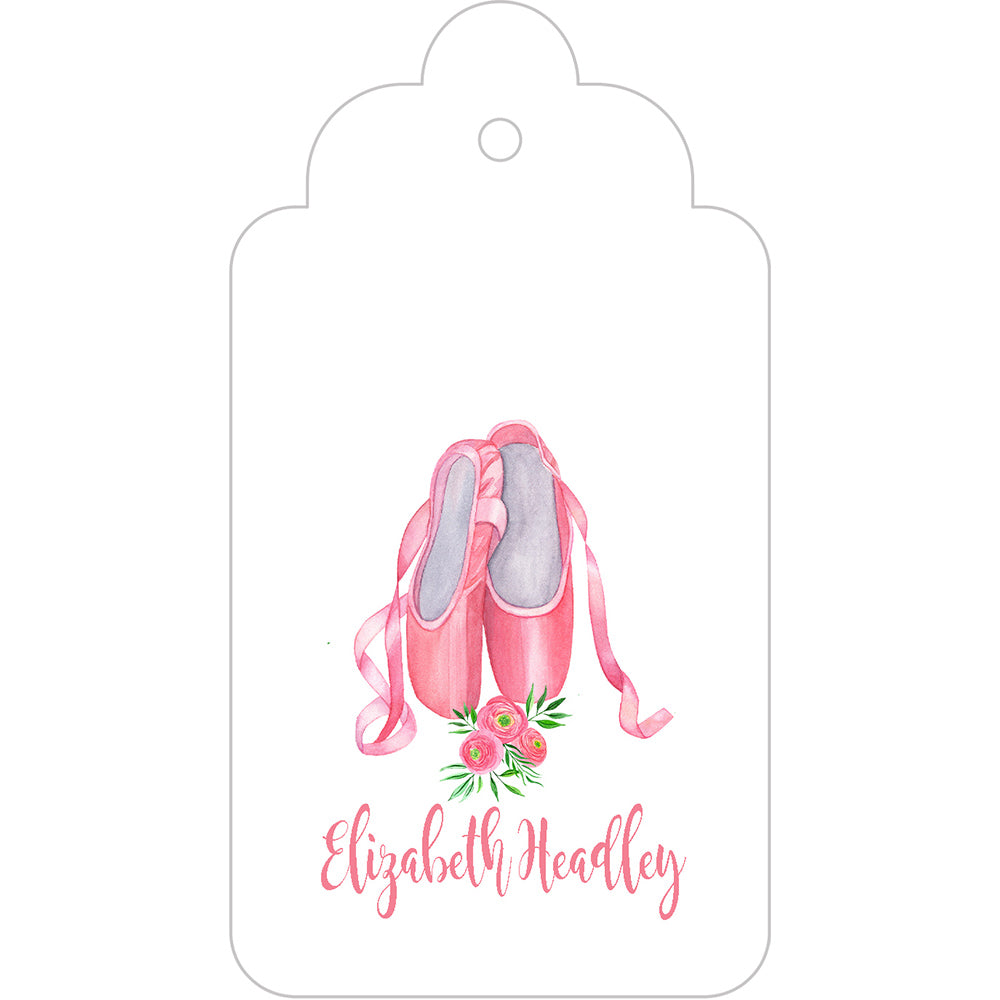 Ballet Slippers Gift Tag