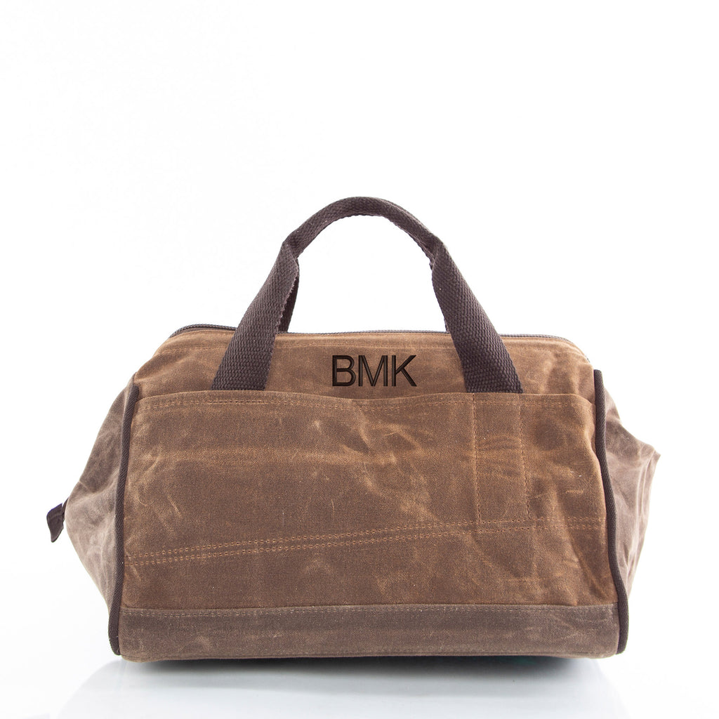 Khaki Waxed Tool Bag