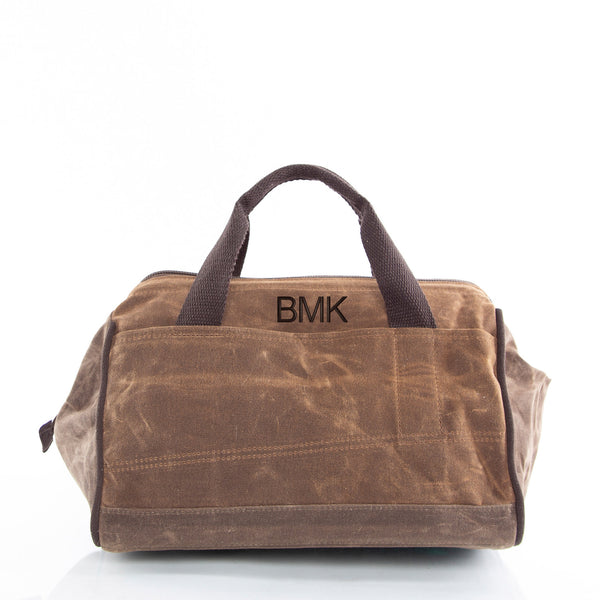 Khaki Waxed Tool Bag