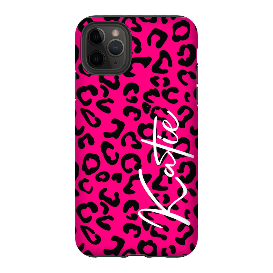 Hot Pink Cheetah Phone Case