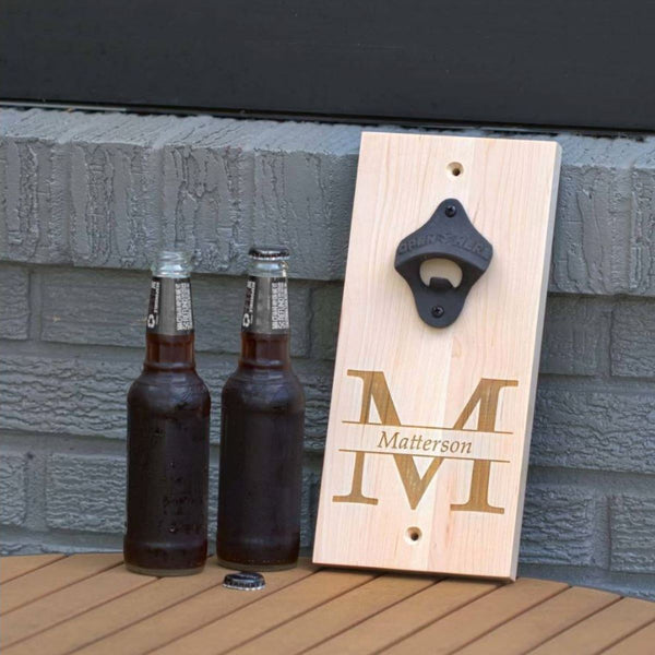 Custom Maple Bottle Opener