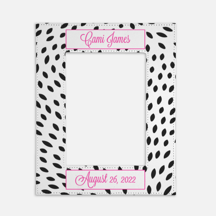 Abstract Dots Picture Frame