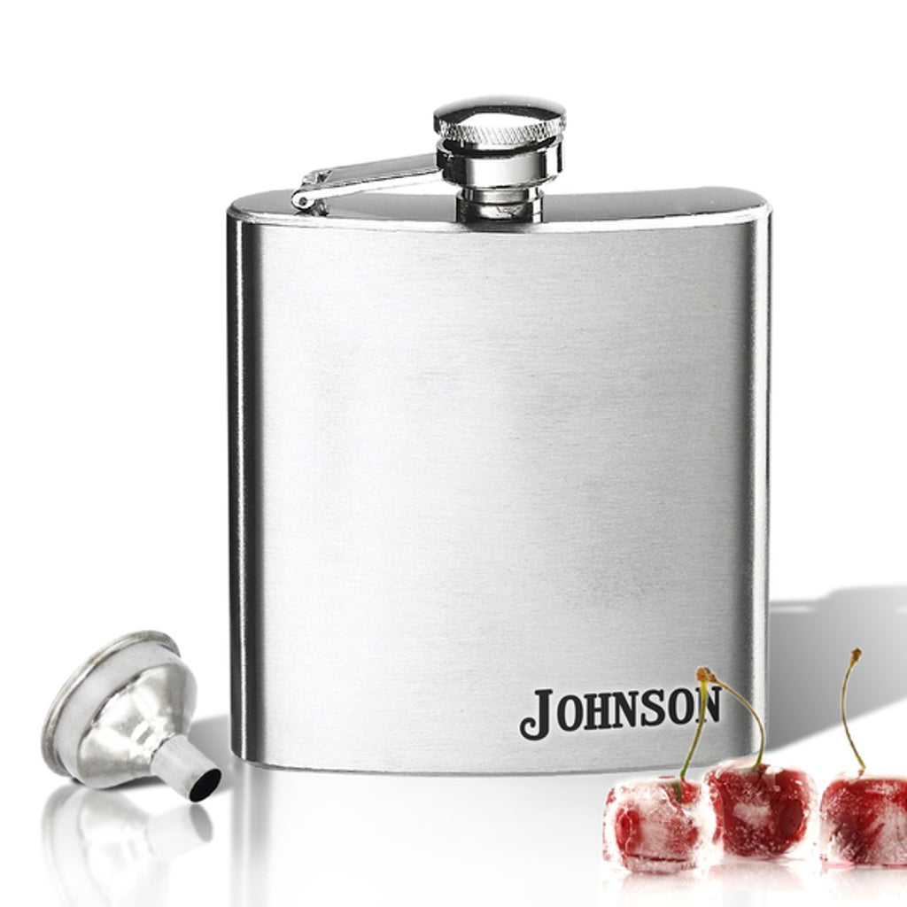 Personalized Stainless Steel Hip Flask