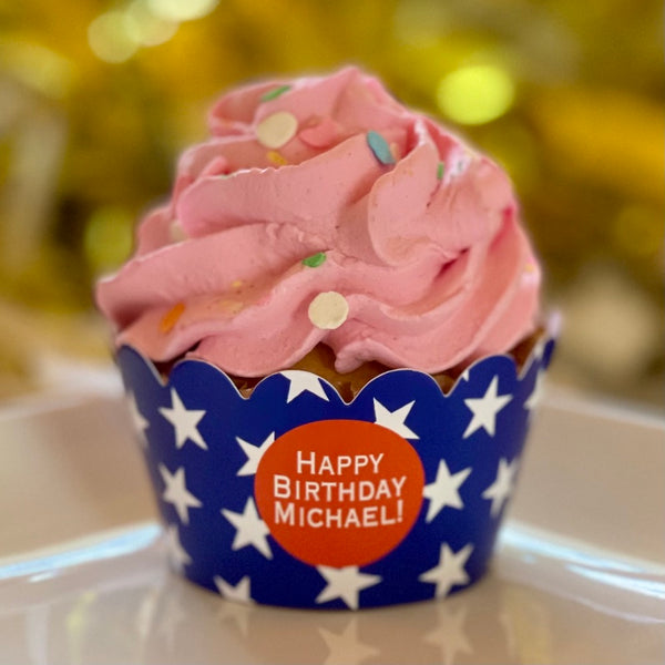 Stars Cupcake Wrappers - Choose Colors