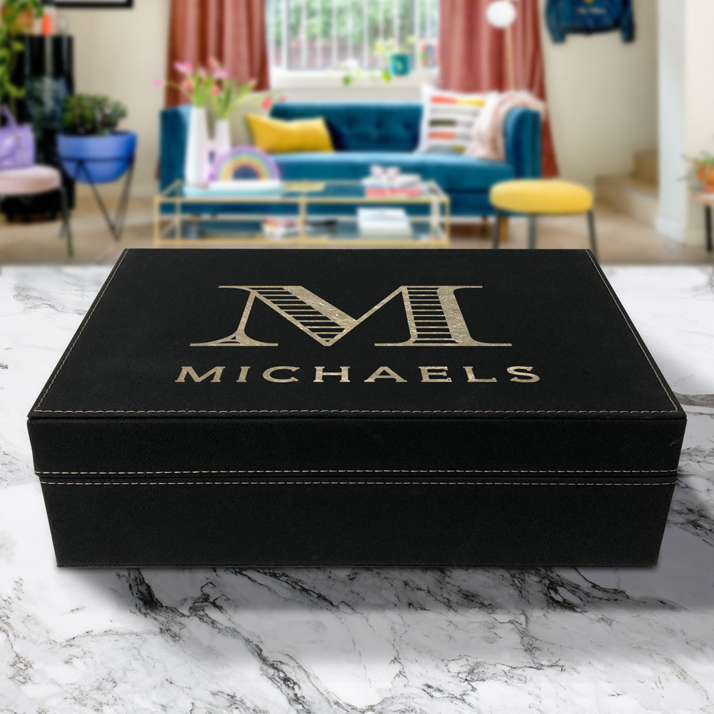 Michaels Vegan Leather Box
